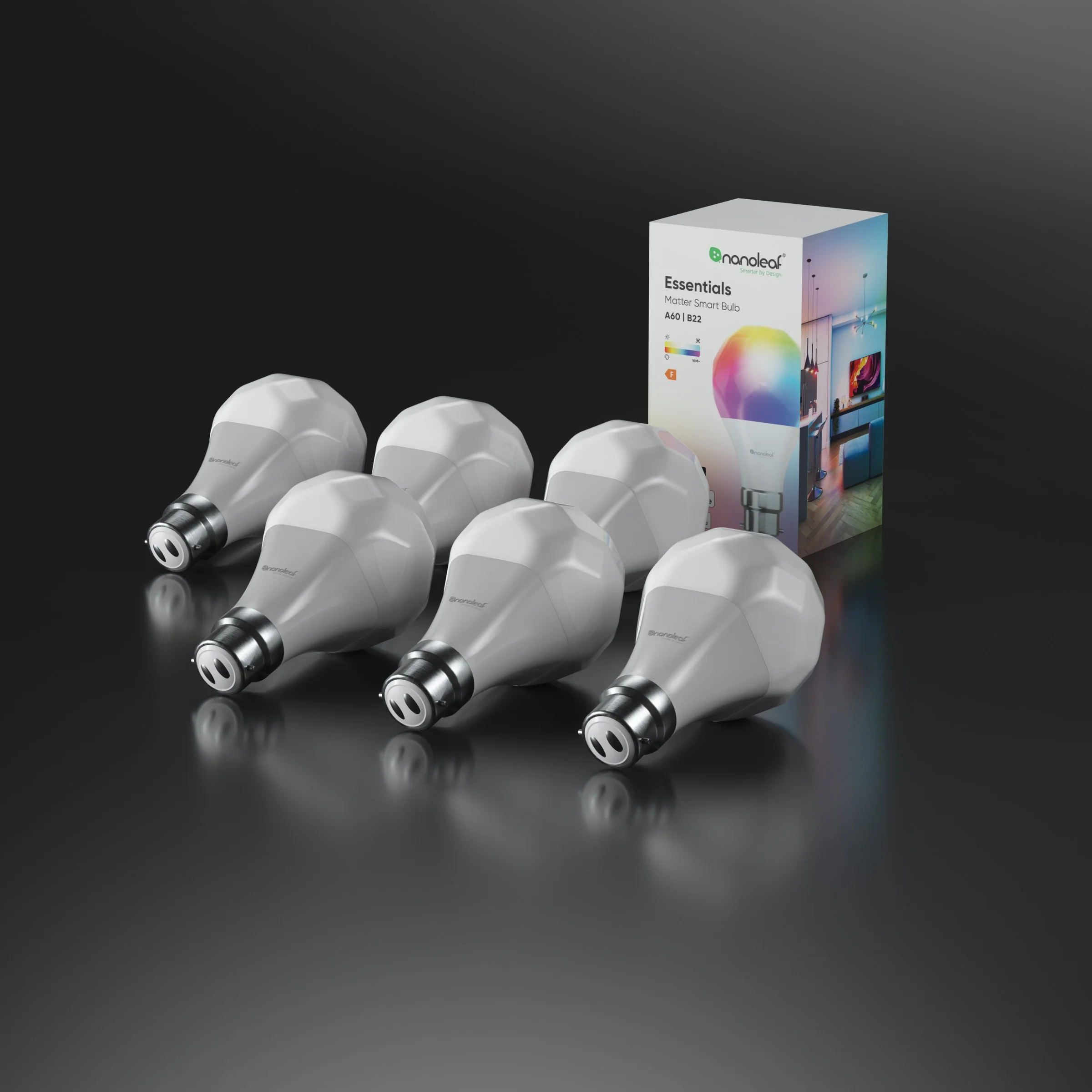 Matter Thread B22 Smart Bulb (6 Pack) - Image 2