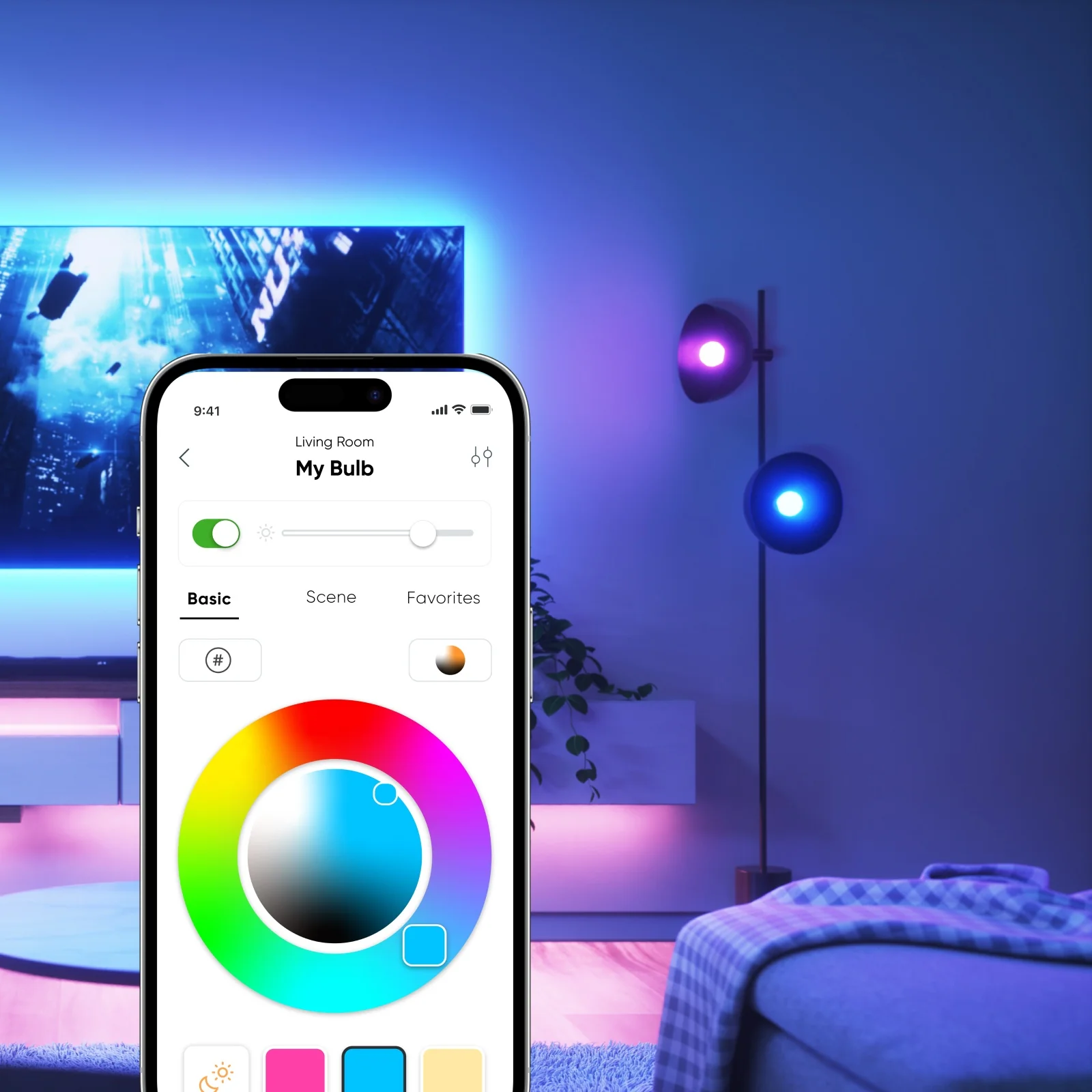 Matter Wi-Fi E27 Smart Bulb (2 Pack) - Image 4