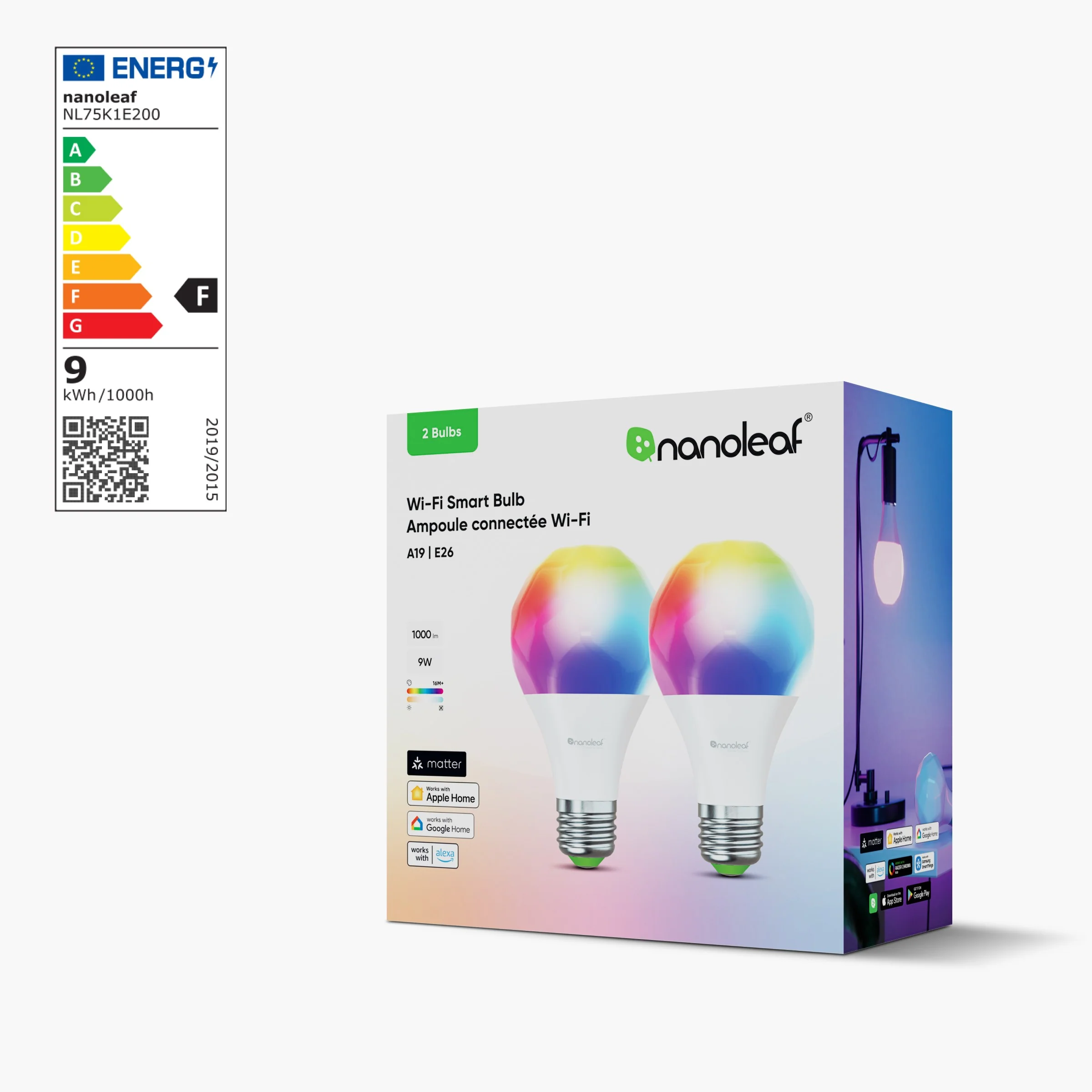 Matter Wi-Fi E27 Smart Bulb (2 Pack) - Image 6
