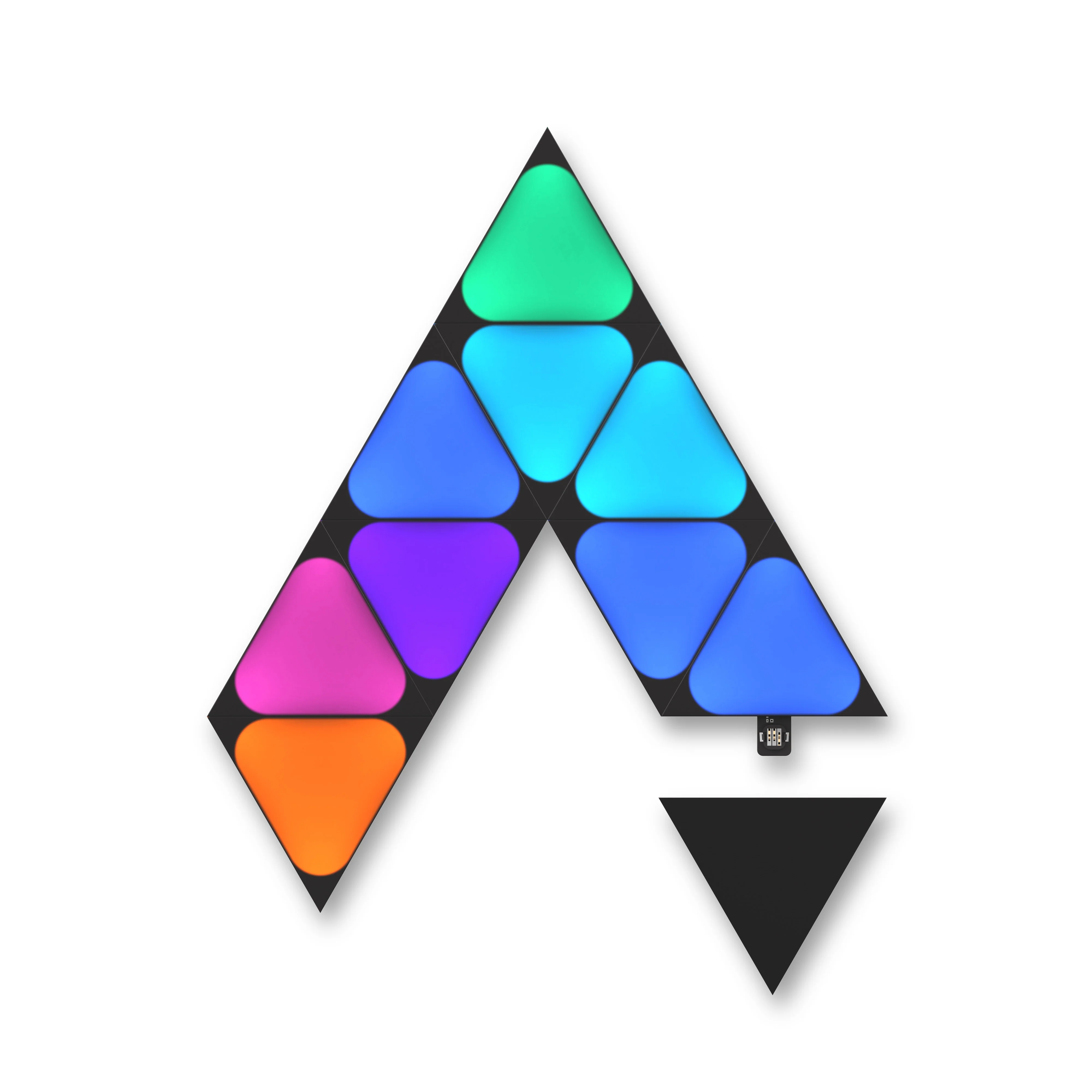 Shapes Limited Edition Ultra Black Mini Triangles Expansion Pack (10 Panels)
