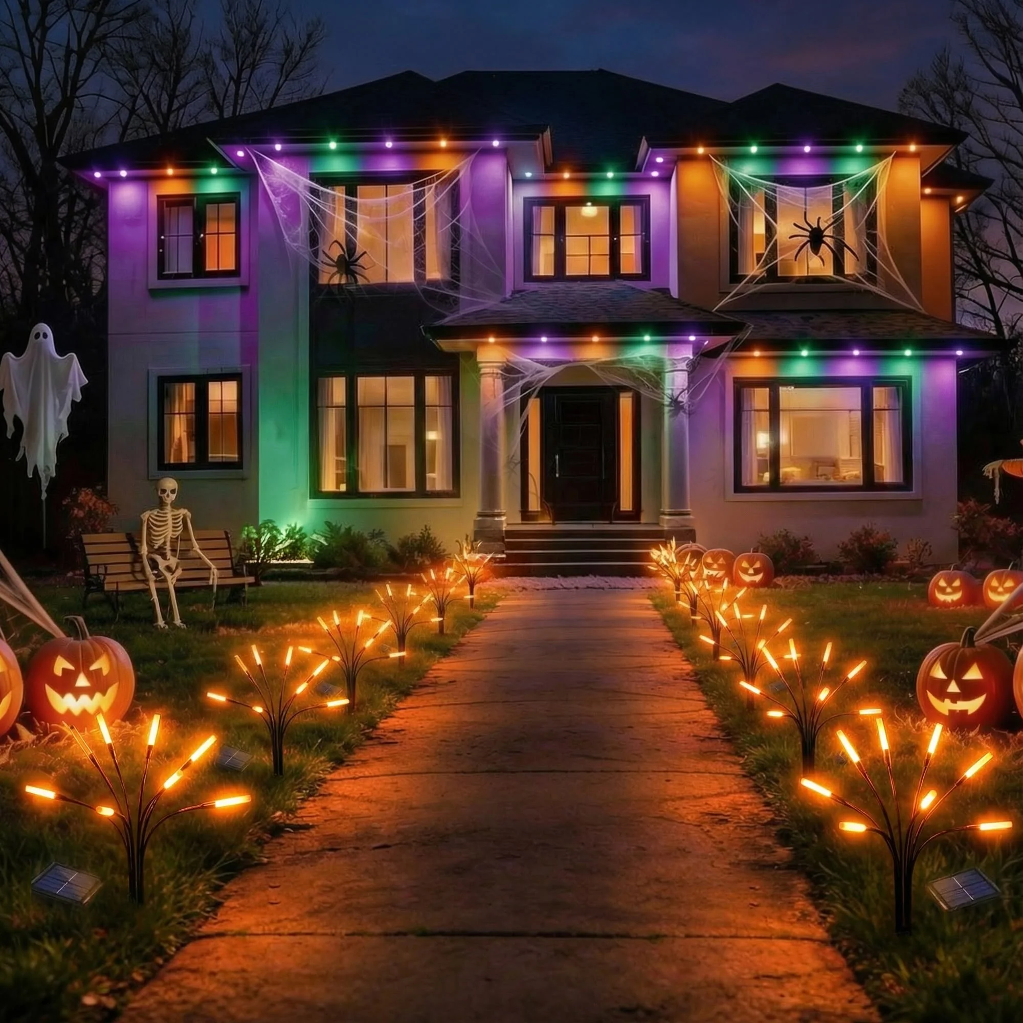 Solar Garden Lights (2 Pack) - Image 3